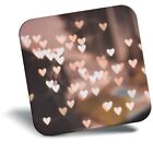 Awesome Fridge Magnet - Blurry Pink Love Hearts Valentine  #44405
