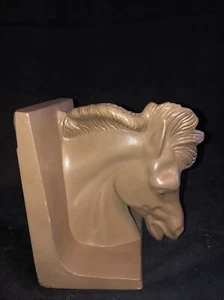 Vintage Brown Horse Head Decoration 6 Inches Tall - Picture 1 of 4