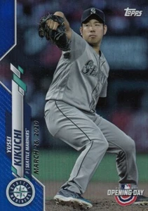 Topps Opening Day Yusei Kikuchi 2020 lámina azul #115 Mariners QTY disponible - Imagen 1 de 1
