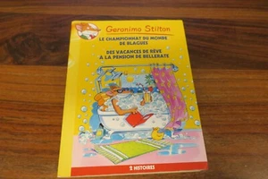 GERONIMO STILTON - LE CHAMPIONNAT DU MONDE DE BLAGUES + VACANCES DE REVE - Foto 1 di 2