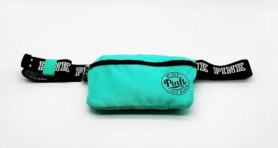 Riñonera unisex Victoria's Secret serie rosa verde azulado Run This Beach tamaño mediano Foto 1 de 4