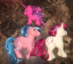 *3 My Little Pony Unicorns - Lot de 3 Pouliches - Used - Imagen 1 de 2