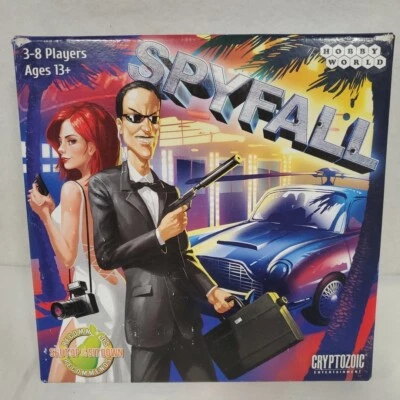 Spyfall Card Game Cryptozoic Entertainment Age 13+ 3-8 Players Complete - Image 1 of 4