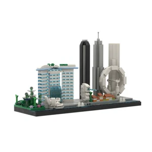 C7748 Singapore Architecture Skyline Model 504 Pieces Building Toys Set - Picture 1 of 8