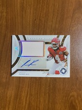 2023 Panini Gold Standard FOTL Rashee Rice Nouveau Riche Patch Auto /79 Chiefs