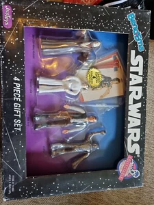 DE COLECCIÓN Star Wars BEND-EMS 4 PIEZAS SET DE REGALO PAQUETE figura de acción 1993 LEIA HAN - Imagen 1 de 2