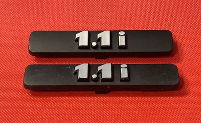 CITROEN SAXO 1.1i - CRACHÁS/EMBLEMAS DE CARRO - 110 X 21 MM - Imagem 1 de 2