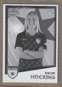 2023 PARKSIDE NWSL VOL 1 BLACK & WHITE PENELOPE HOCKING RC #5 CHICAGO RED STARS - Picture 1 of 1