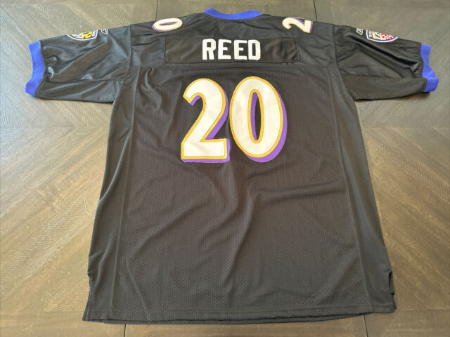 Men's Nike Ed Reed Purple Baltimore Ravens Retired Player Game Jersey Size: Medium