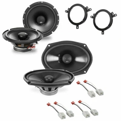 1999 - 2004 年吉普大切诺基工厂扬声器替换包 | NVX — 第 1/4 张图片