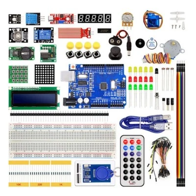 UNO R3 Starter Kit kompatibel mit Arduino IDE Elektronik Projekt Einsteigerset - Bild 1 von 4