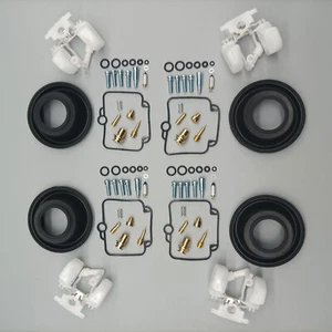 4x FOR SUZUKI DR650 1991-2020 MIKUNI BST40 Carburetor Repair Kit Float Diaphragm - Picture 1 of 1