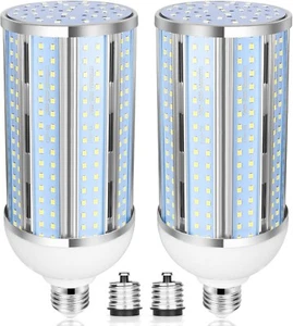 100W LED Bulb 2 Pack 14000 Lumens Super Bright Light 5000K Daylight White - Picture 1 of 7
