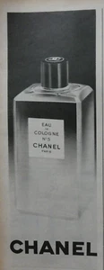 PUBLICITÉ DE PRESSE 1959 CHANEL N°5 EAU DE COLOGNE - Picture 1 of 1
