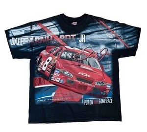 Camiseta De Colección Dale Earnhardt Jr Ponte en Tu Cara de Juego Estampado Grande C10 - Imagen 1 de 6