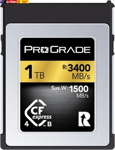 Memory Card - Cfexpress 4.0 Type B for Cameras | Optimized for Express Transfer - Picture 1 of 7
