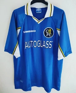 CHELSEA 1997-1998 Autoglass camiseta shirt trikot maillot maglia XXL - Picture 1 of 5