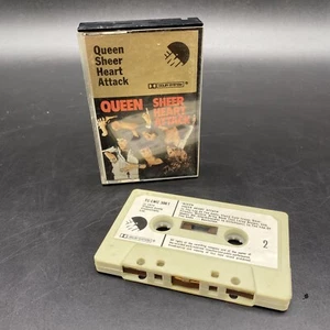 QUEEN - SHEER HEART ATTACK (EMI TCEMC3061) 1974 UK CASSETTE TAPE GREY - Picture 1 of 2