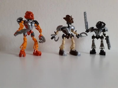 Lega Bionicle 3-er Set plus 1 (8566,8568,8572)  - Bild 1 von 4