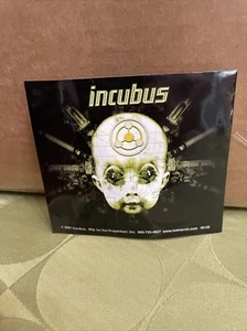 NEUER INCUBUS SELTENER VON 2001 OLDSCHOOL ROCKMUSIK AUFKLEBER - Bild 1 von 4