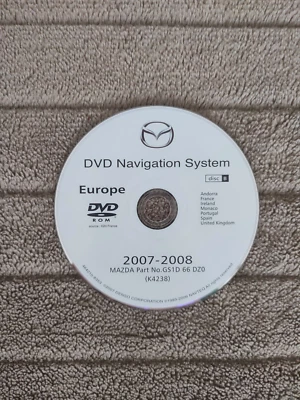 DVD Navigation MAZDA DENSO DVD B FRANCE ESPANA UNITED KINGDOM 2007/2008 (K4238) - Bild 1 von 3
