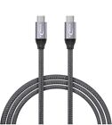 USB C to USB C 3.1 Gen2 Cable TXTECH type c to usb-c data Sync cord [20V/5A]100W