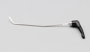 RH-2 3/16" diam,12" length, 1 1/2" toe, 2 Bends, blade tip,rotating handle 360 d - Picture 1 of 2