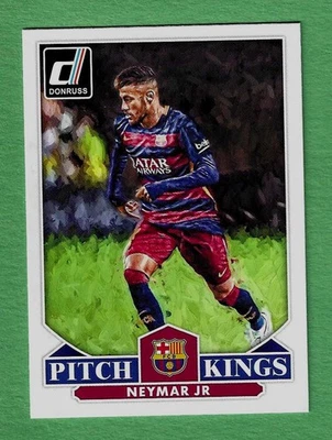 Neymar 2015 Donruss Pitch Kings 21 PSG Brazil Barcelona  - Image 1 of 2