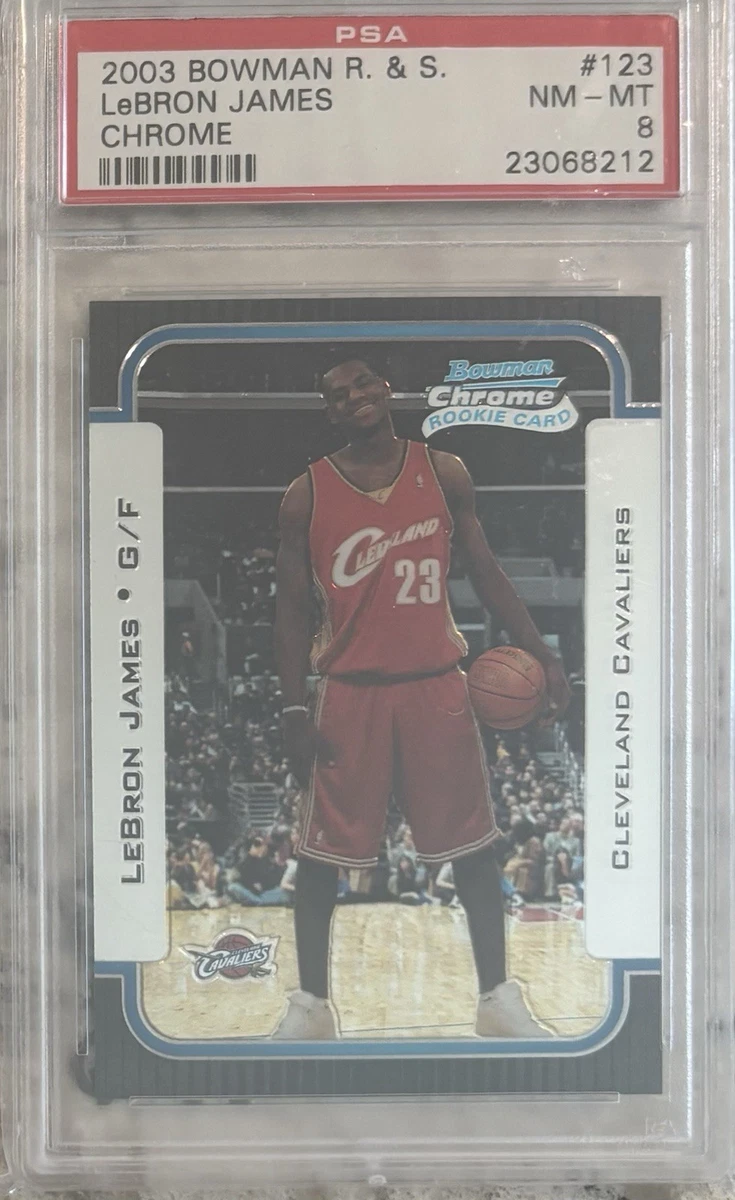 貴重 Lebron James Bowman Chrome RC BGS9 貴重 Lebron James Bowman