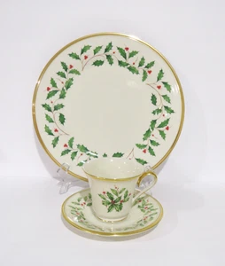 Lenox Holiday Dimension 3 Stk. Set - Speiseteller & Tasse / Untertasse - Bild 1 von 4