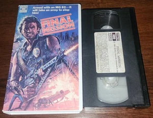 Final Mission 1984 VHS Thorn/Emi HBO Video Cirio H. Santiago First Blood Ripoff - Picture 1 of 2