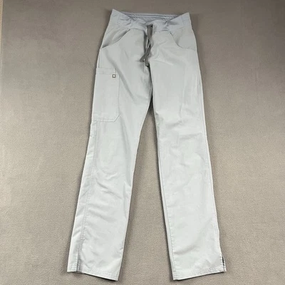 Figs Pants Women’s XXS Blue Kade Scrubs Medical Nursing Cargo Stretch Pockets - Image 1 of 4