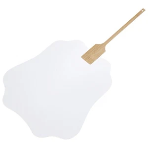Transparent Fan Plastic Handheld DIY Painting Graffiti Party Fans with Handle - Imagen 1 de 12