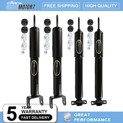 Kit de 4 piezas de amortiguador delantero trasero Monroe para Chevrolet Corvette 5,7 L 1997-2004 Foto 1 de 4