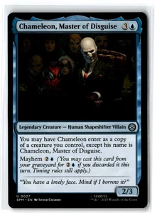 2025 Marvel's Spider-Man Chameleon, Master of Disguise Expansion/Uncommon #27 - Picture 1 of 2
