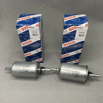 Filtro de combustible Bosch 2 piezas para Ford Thunderbird Mercury Cougar 1991-97 3,8 L 77091WS Foto 1 de 4