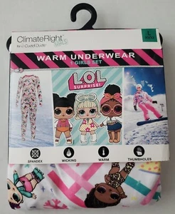 NWT Cuddl Duds LOL Doll Warm Girls Underwear - Picture 1 of 3