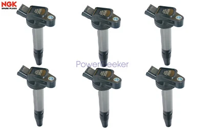 U5403 OEM NGK Ignition Coils 6pcs for Lexus ES300 GS300 GS350 RX350  3.5L Foto 1 de 4