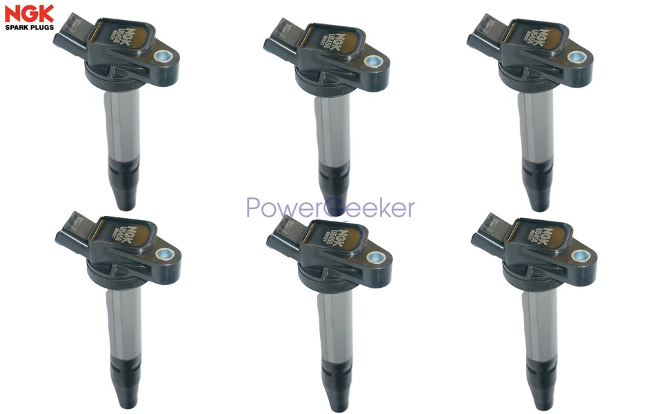 U5403 OEM NGK Ignition Coils 6pcs for Lexus ES300 GS300 GS350 RX350  3.5L Foto 1 de 4