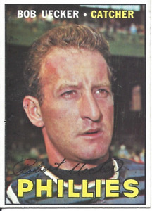 Vintage 1967 Topps Baseball #326 Bob Uecker