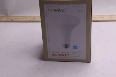 NewLeaf LED Flood Light Bulb Dimmable BR30 8 Watt  2700K Warm White - Image 1 of 3