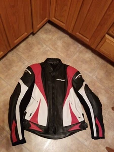 FieldSheer Leather Motorcycle Jacket, size 44 - Picture 1 of 6