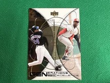 2000 Upper Deck Hitter's Club Generations of Excellence #GE8 Henderson Brock