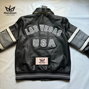 Avirex Las Vegas Limited Edition City Series Jacke, Avirex Lederjacke. - Bild 1 von 7