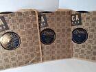 3x78rpm RED FOLEY Old Kentucky Fox Chase, Sugarfoot Rag, DECCA, See Photos - L26