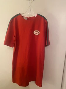 Authentic Gucci Kids Girls GG Patch And Rib T shirt Size 10 $390 - Picture 1 of 7