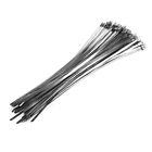  101 Pcs Metal Cable Tie Stainless Steel Ties Wire Self-locking