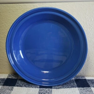 Longaberger Keramik gewebt Traditionen Tortenplatte blau 10 1/2" schöner Zustand  - Bild 1 von 7