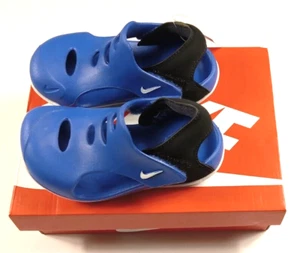 Size 9C Nike Sunray Protect 3 Toddler Sandals Royal Blue Shoes DH9465-400 New - Picture 1 of 8