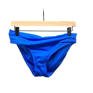 La Blanca Island Goddess Shirred Band Hipster Bottom - Capri Blue - Picture 1 of 4